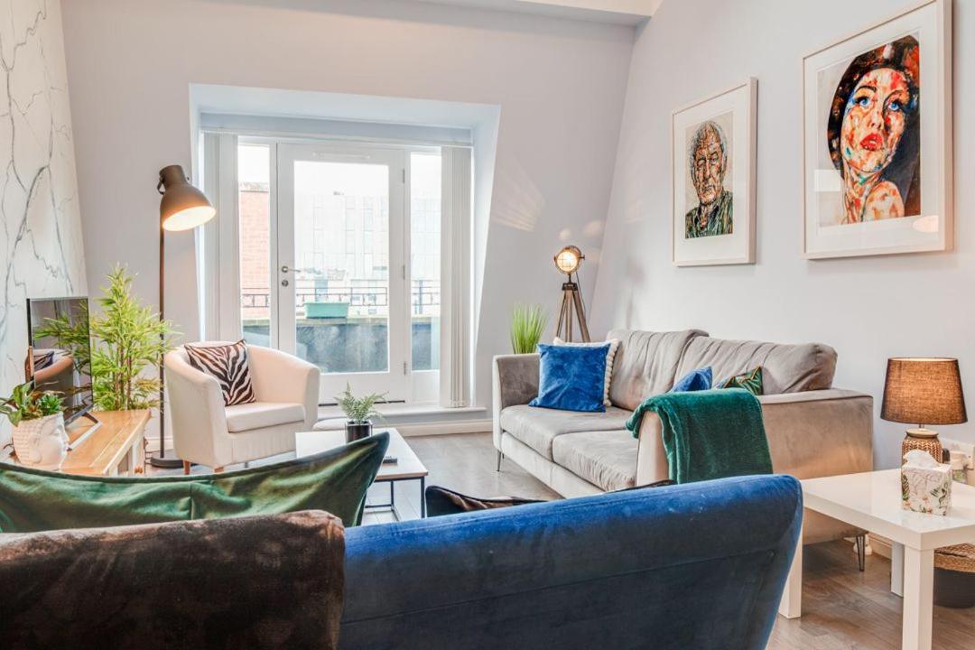 City Centre Top Floor Apartment In Belfast City Centre מראה חיצוני תמונה